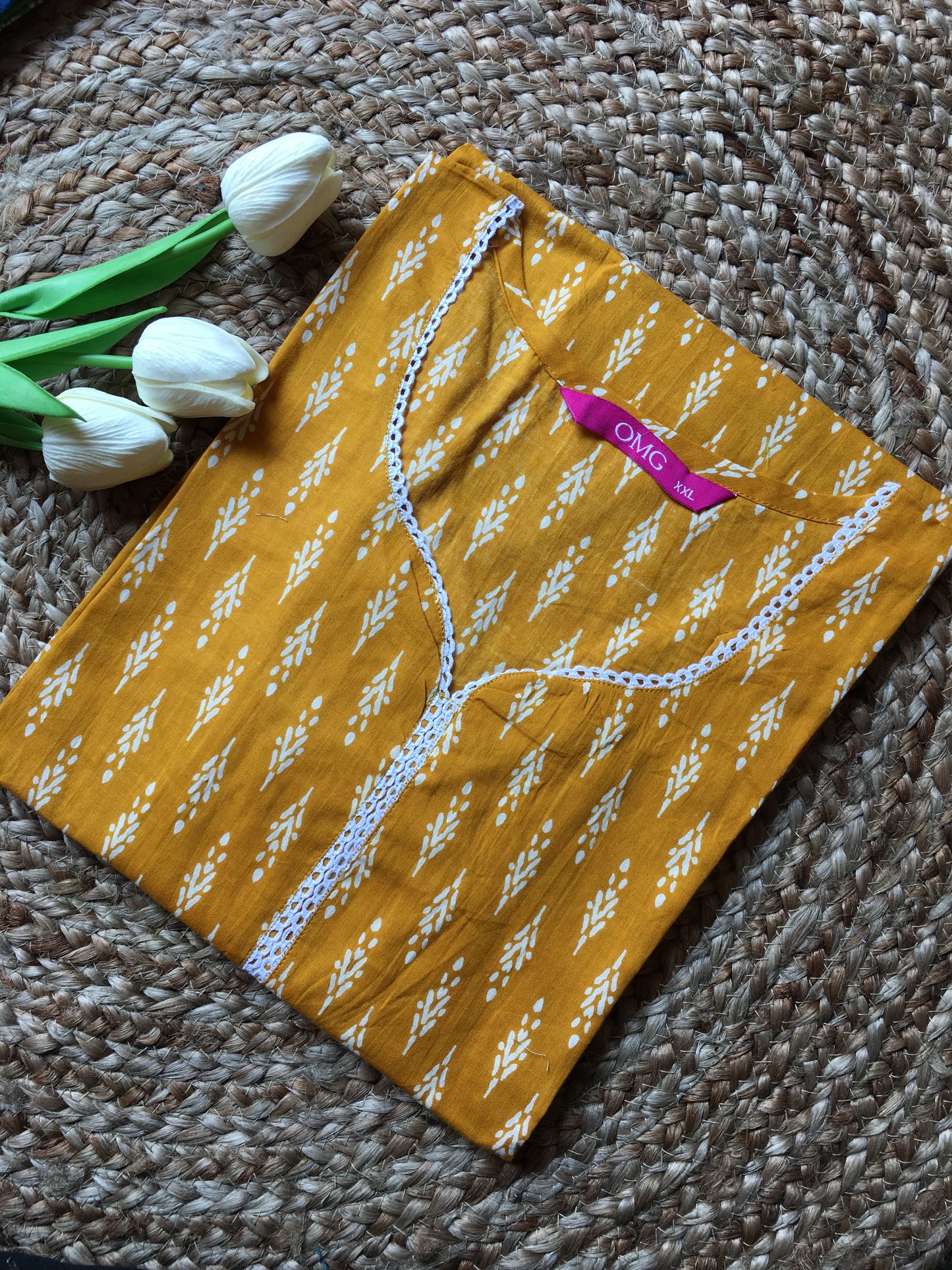 Pure Cotton Kurta