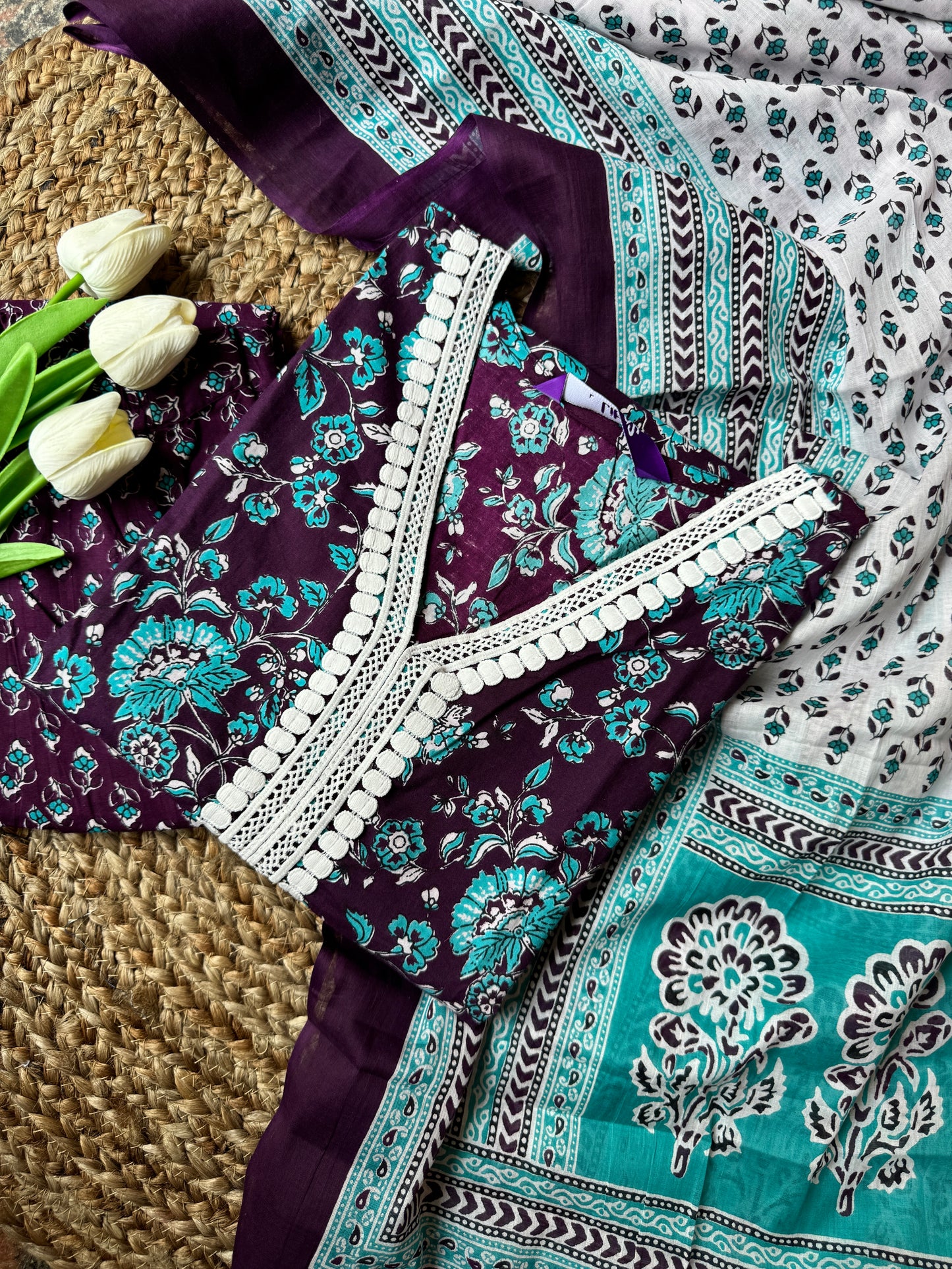 Cotton SKD Suit