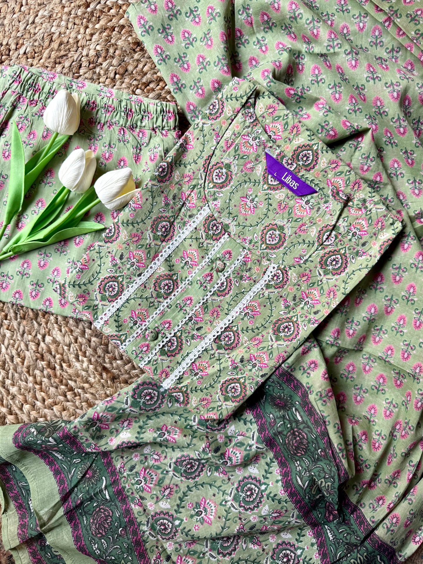Cotton SKD Suit