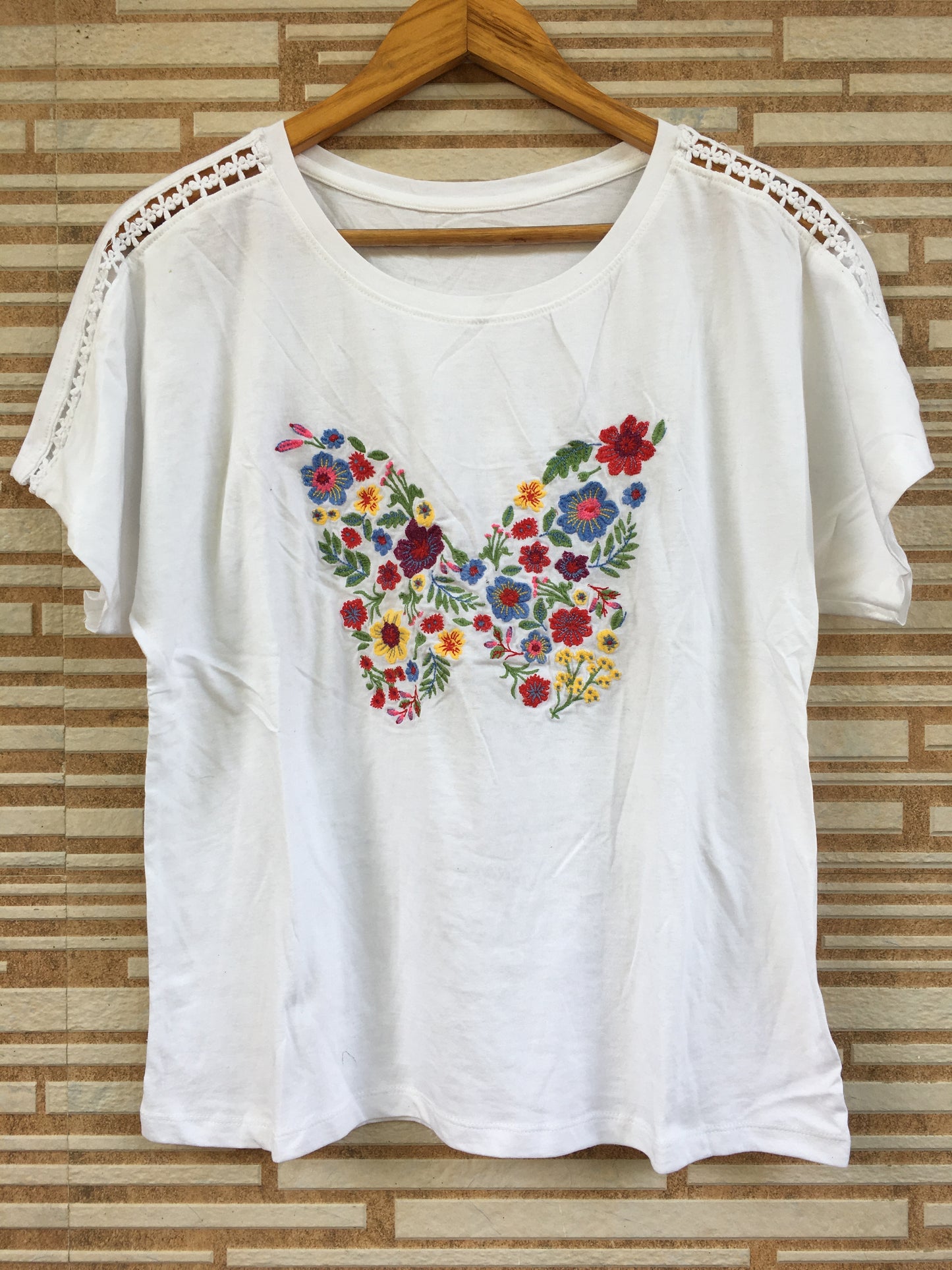 Cotton Embroidered Top