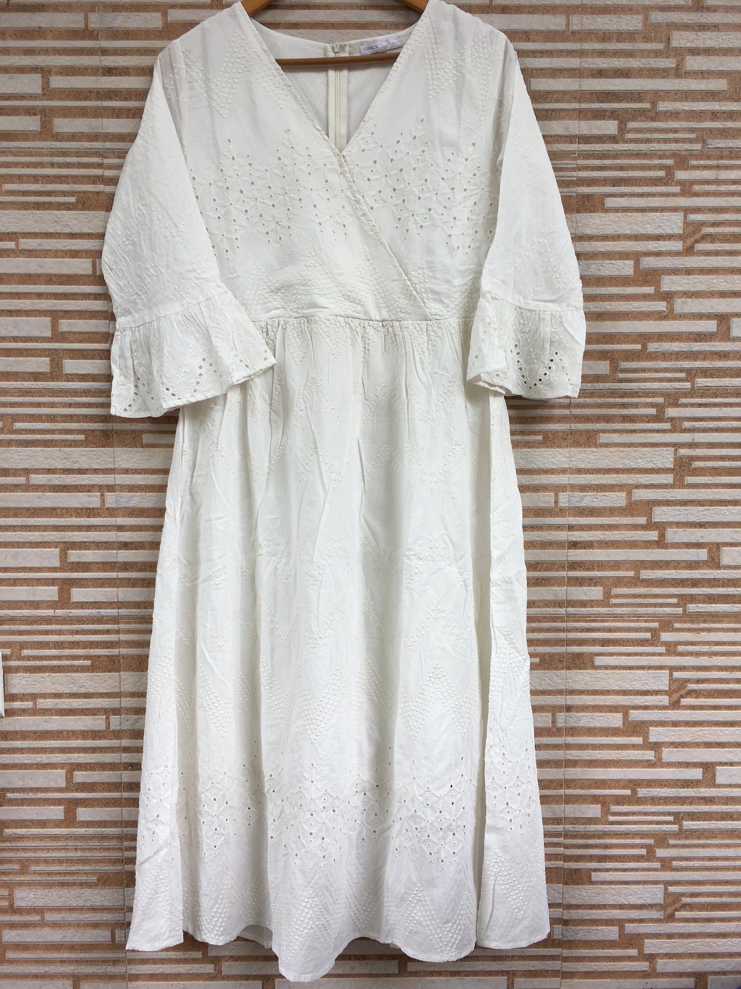 Cotton Schiffli Dress