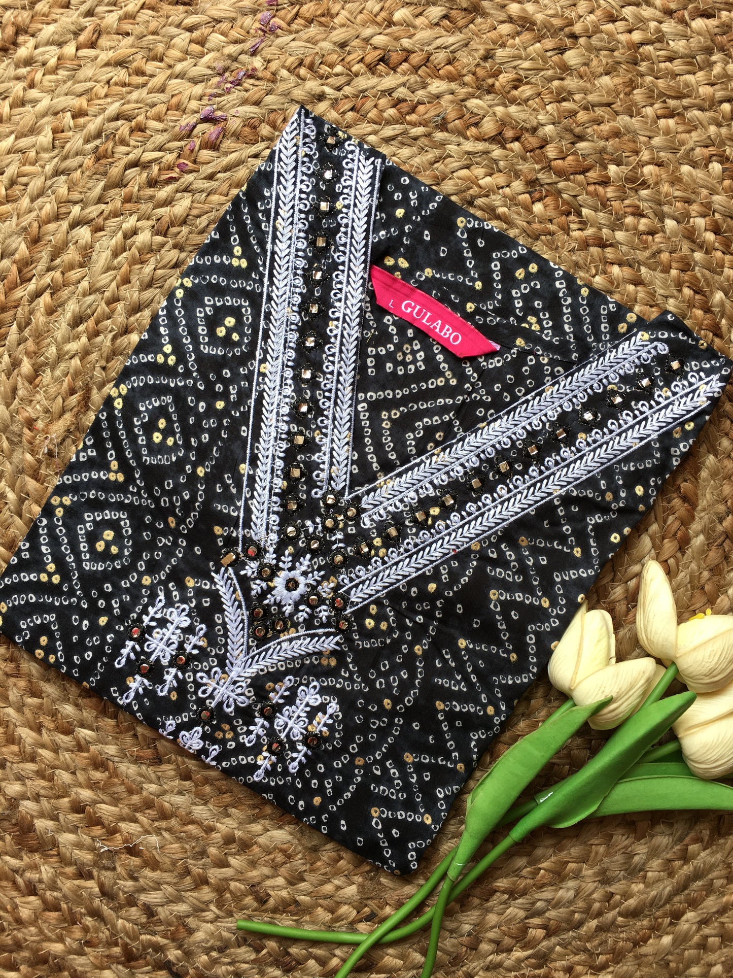 Pure Cotton Embroidered Kurta