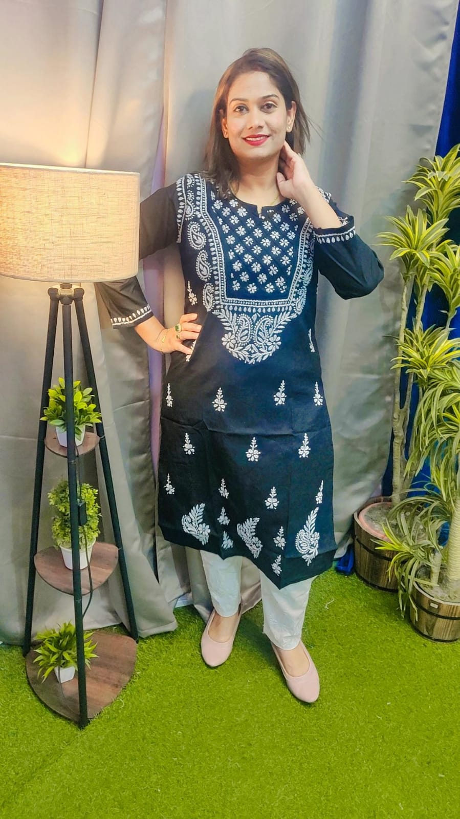 Lucknavi Chikankari Kurta