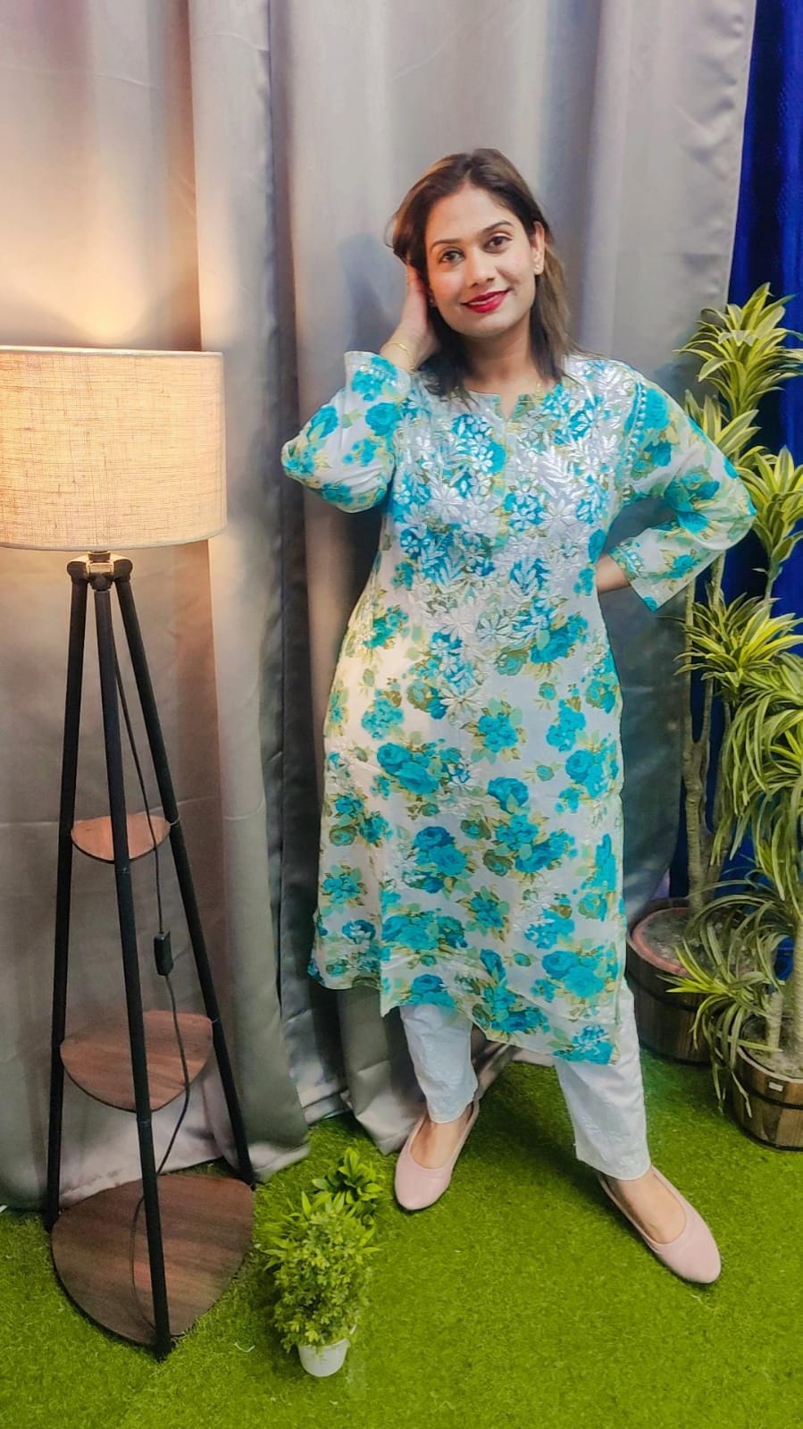 Lucknavi Chikankari Kurta