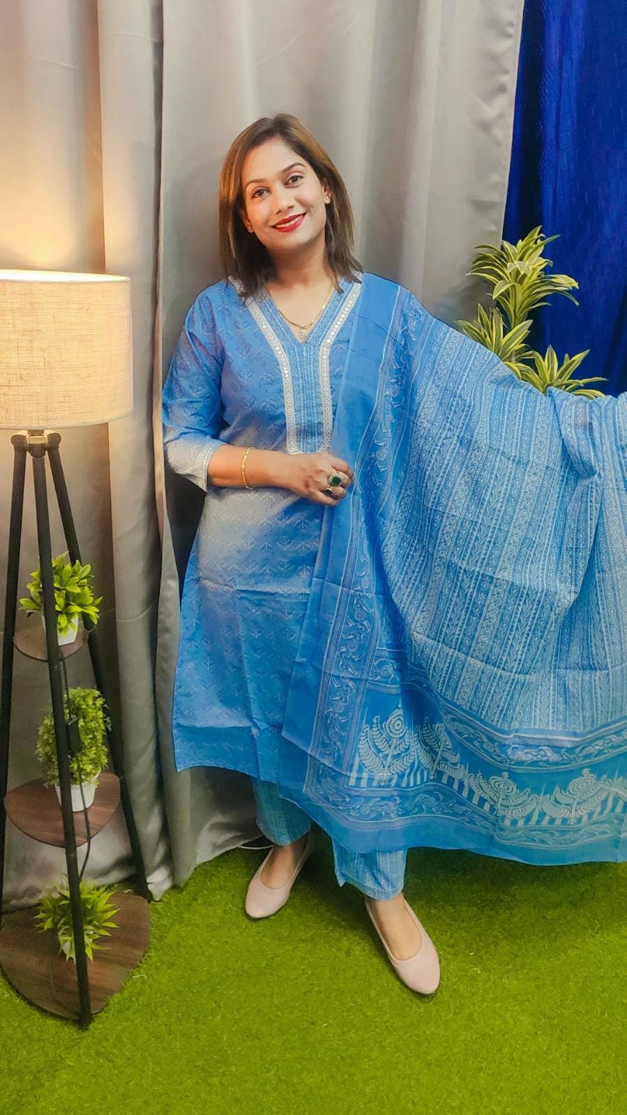 Pure Cotton Suit Set