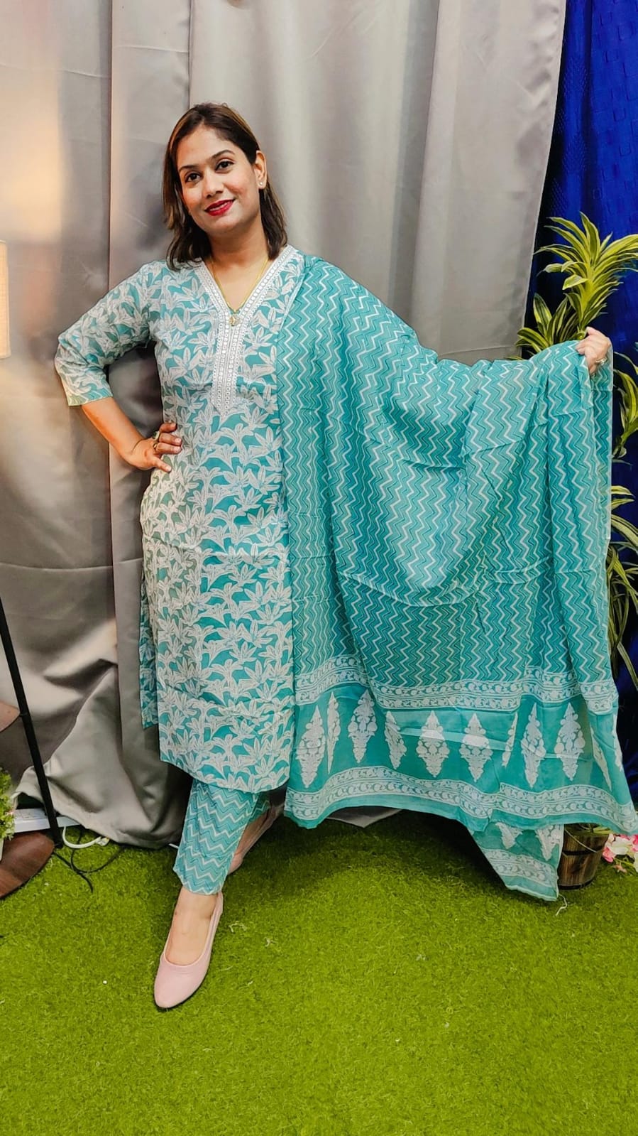 Cotton SKD Suit