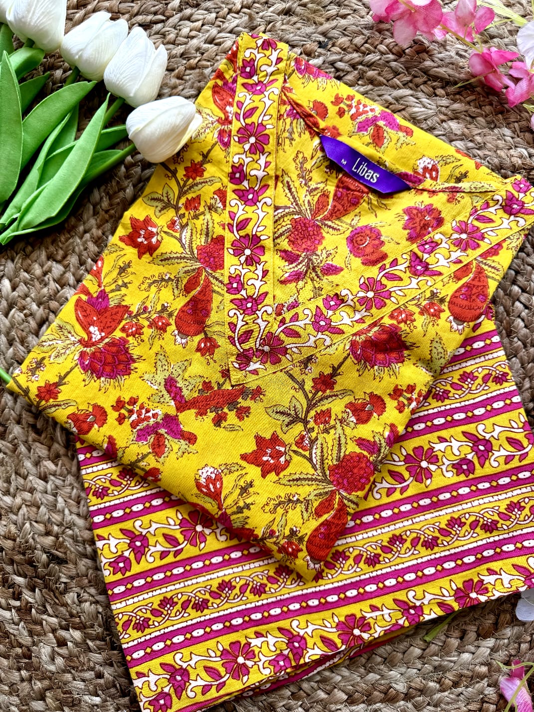 Cotton Kurta Pant Set