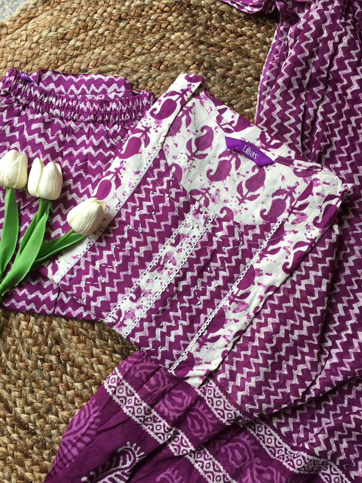 Pure Cotton Suit