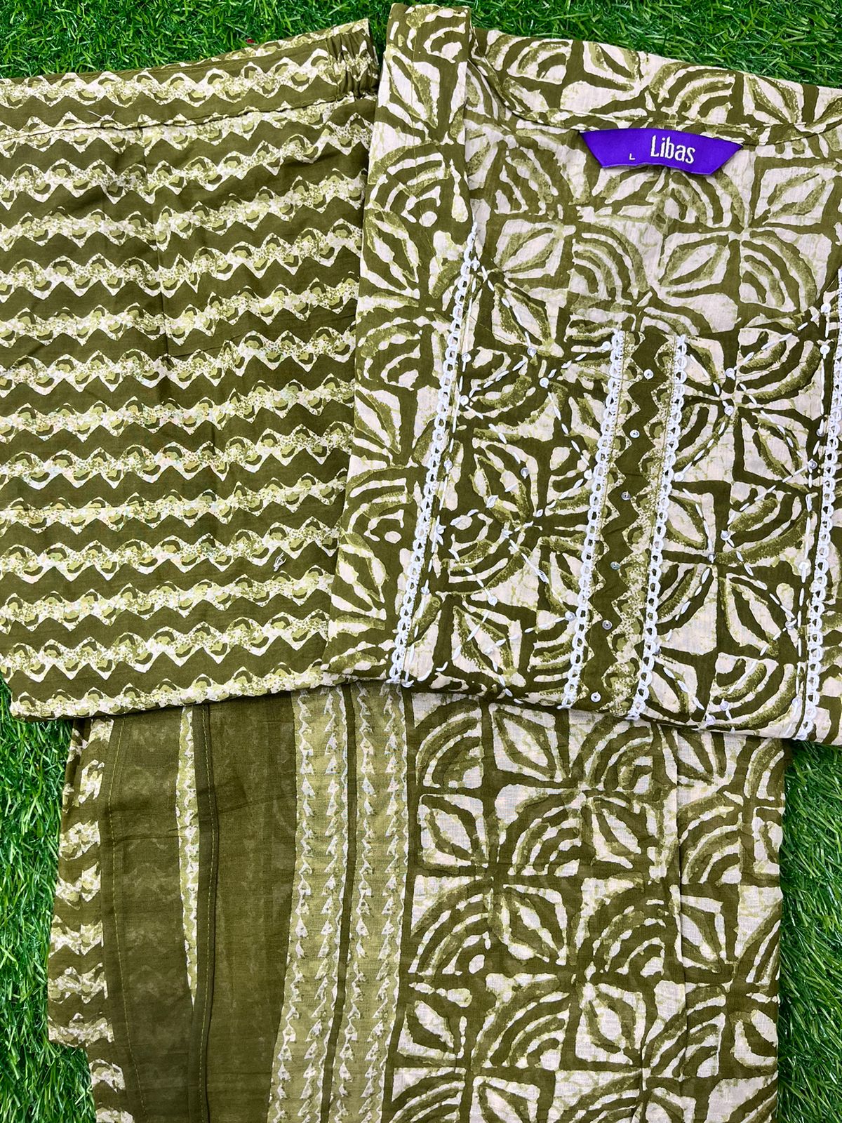 Pure Cotton Suit