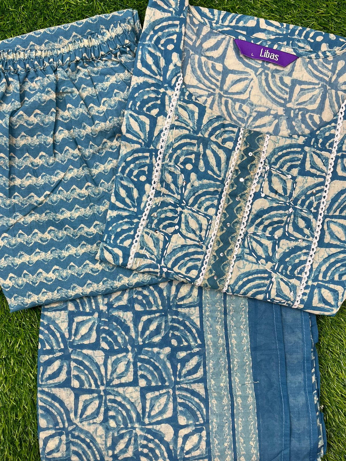 Pure Cotton Suit