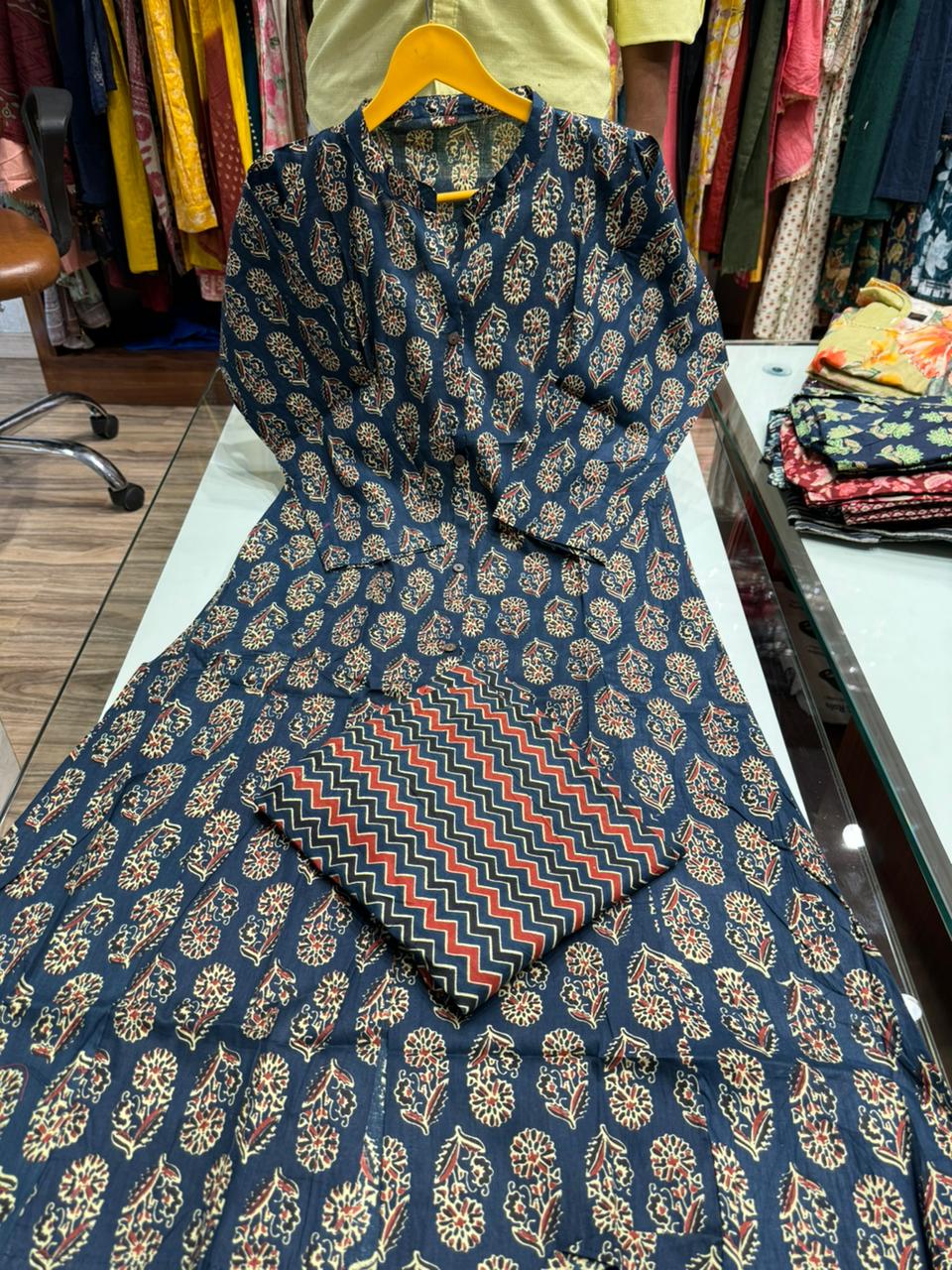 Pure Cotton Kurta Pant Set