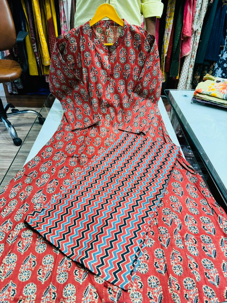 Pure Cotton Kurta Pant Set