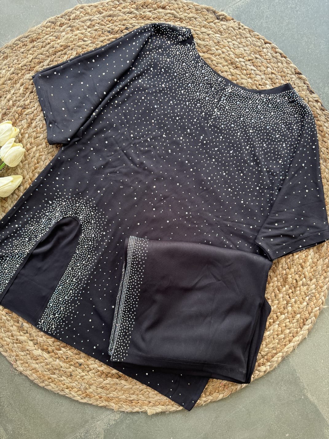Partywear Co-ord Set with Siroski Work