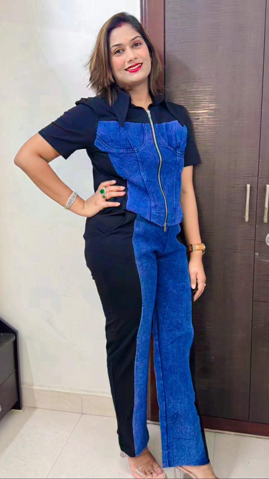 Denim Co ord Set