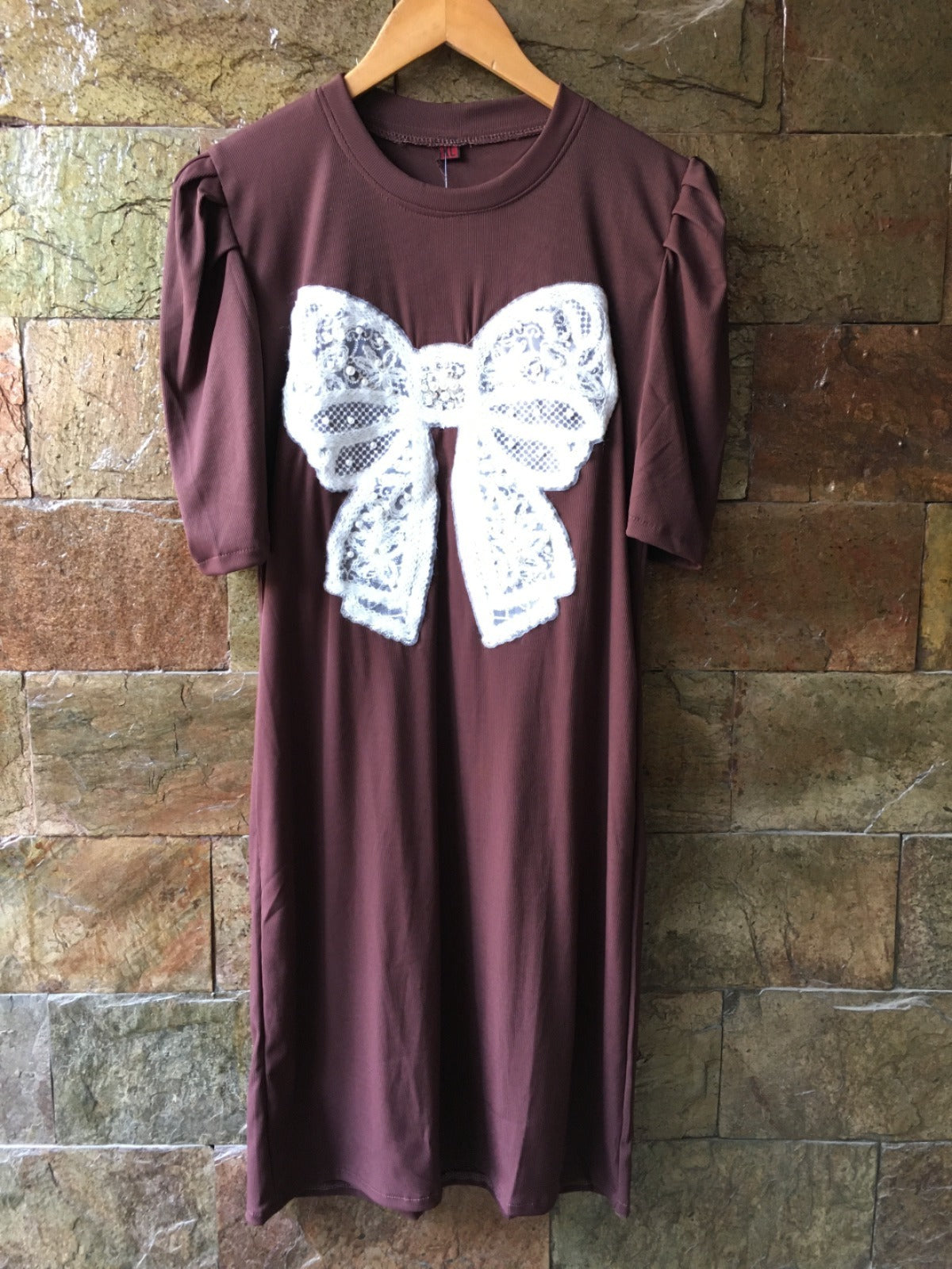 Korean Ripped Fabric Dress