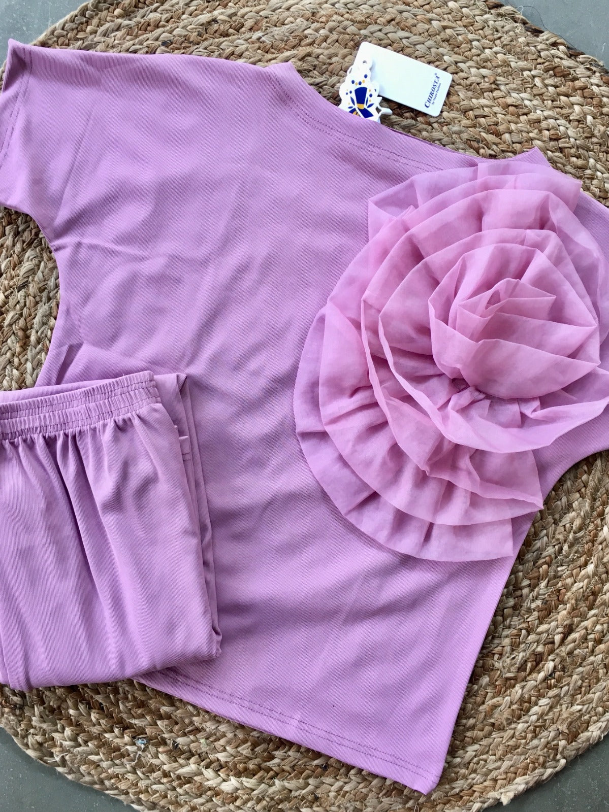 Cotton Ribbed Co-ord Set