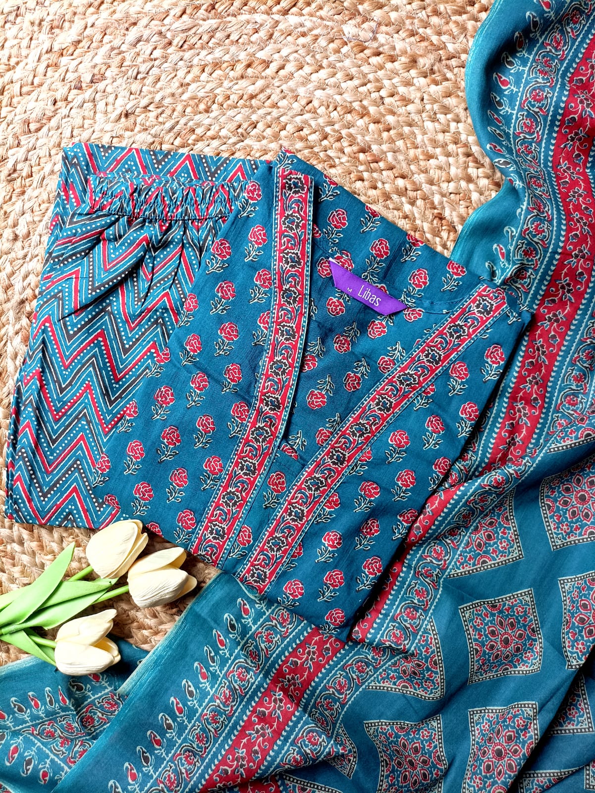 Cotton Three Piece Suit