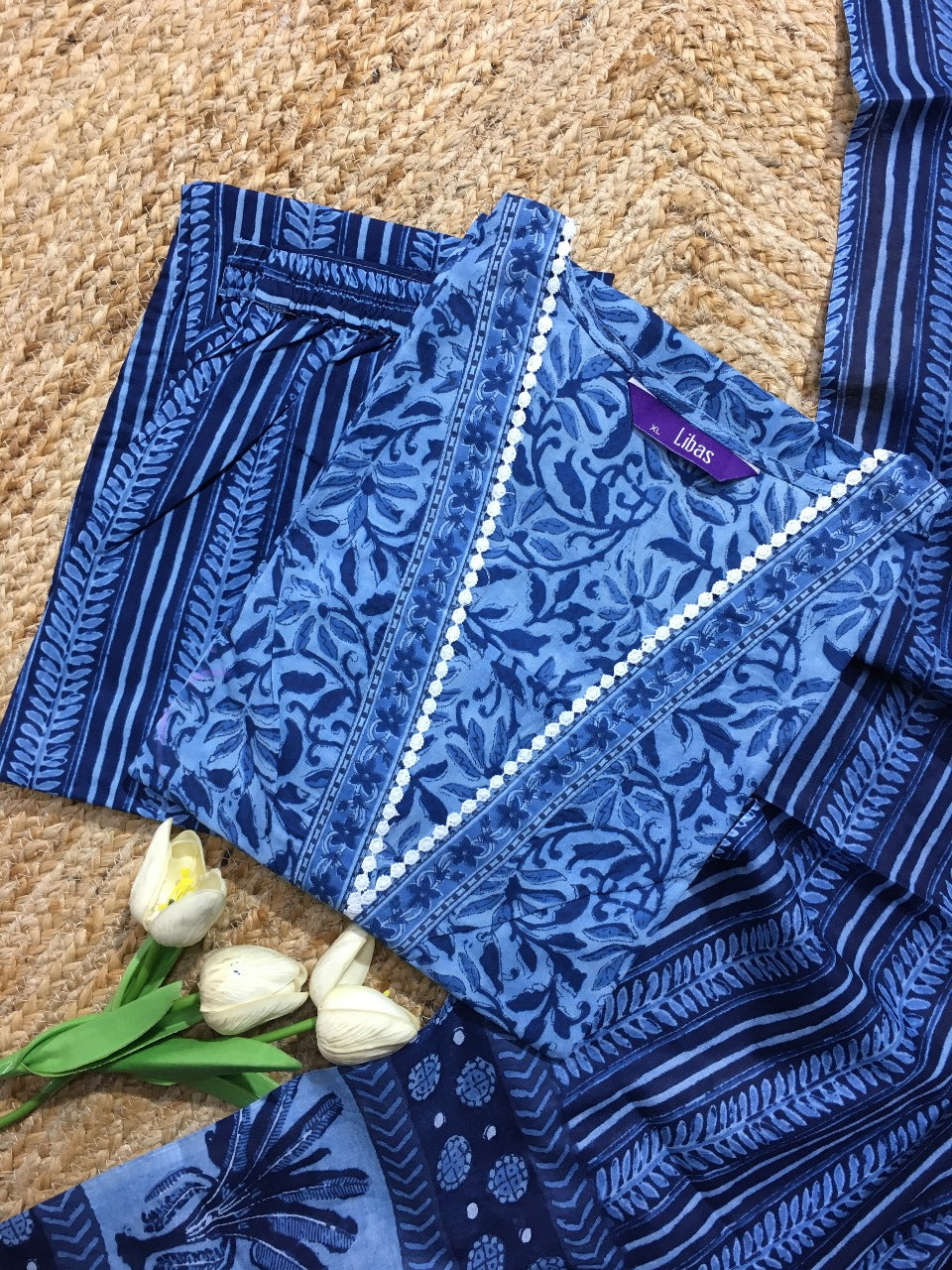 Cotton Three Piece Suit