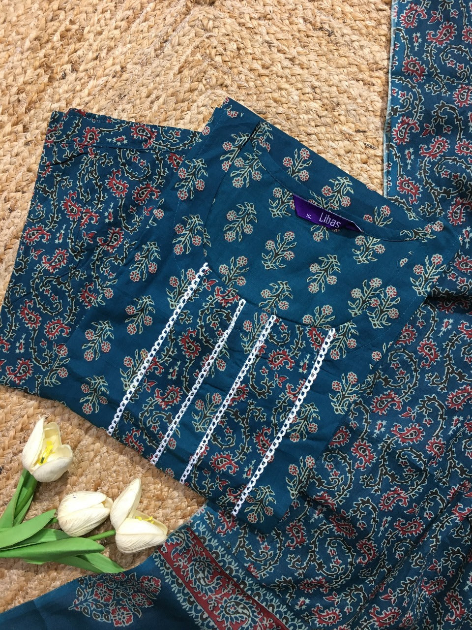 Cotton Three Piece Suit