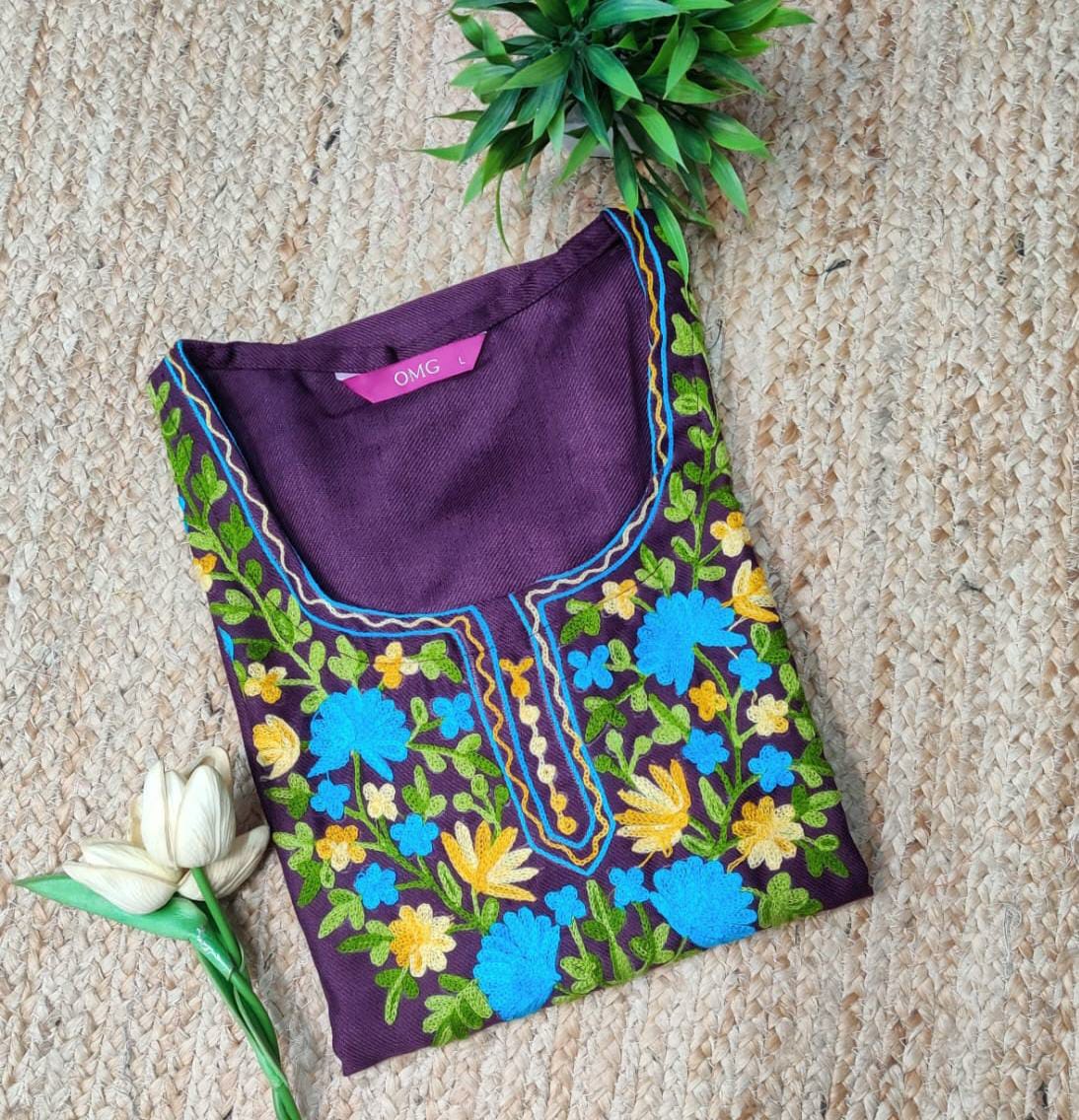 Woolen Pashmina Kurta