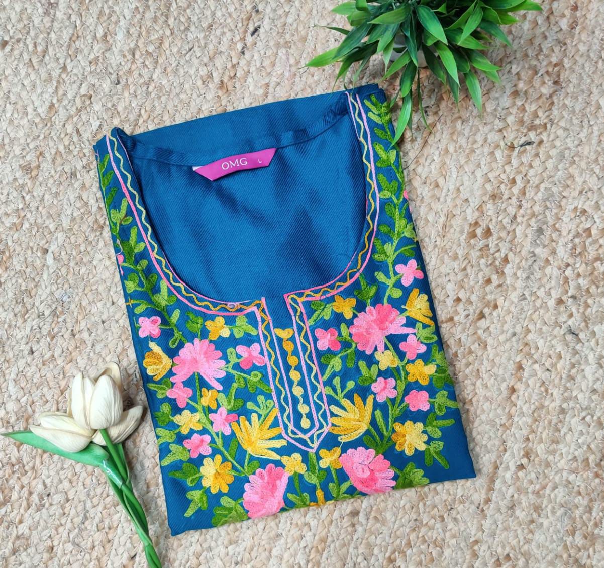 Woolen Pashmina Kurta
