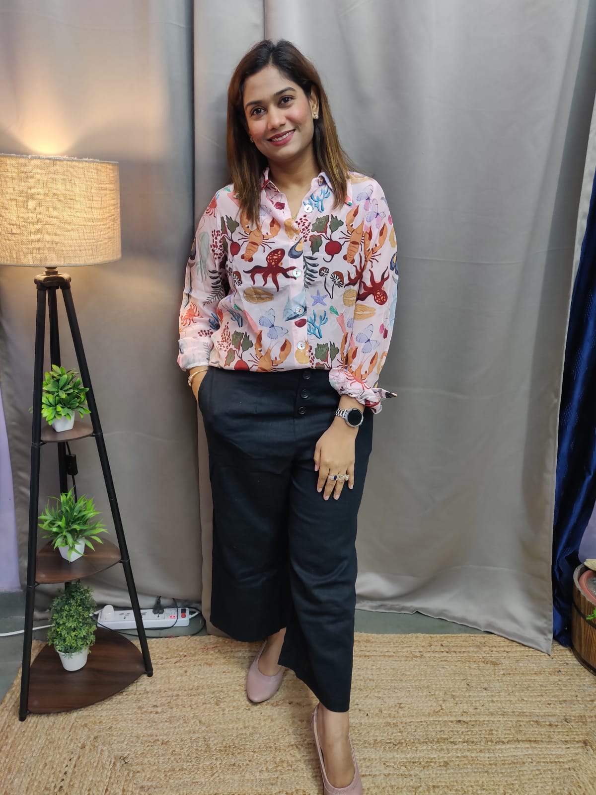 Crepe Silk Shirt