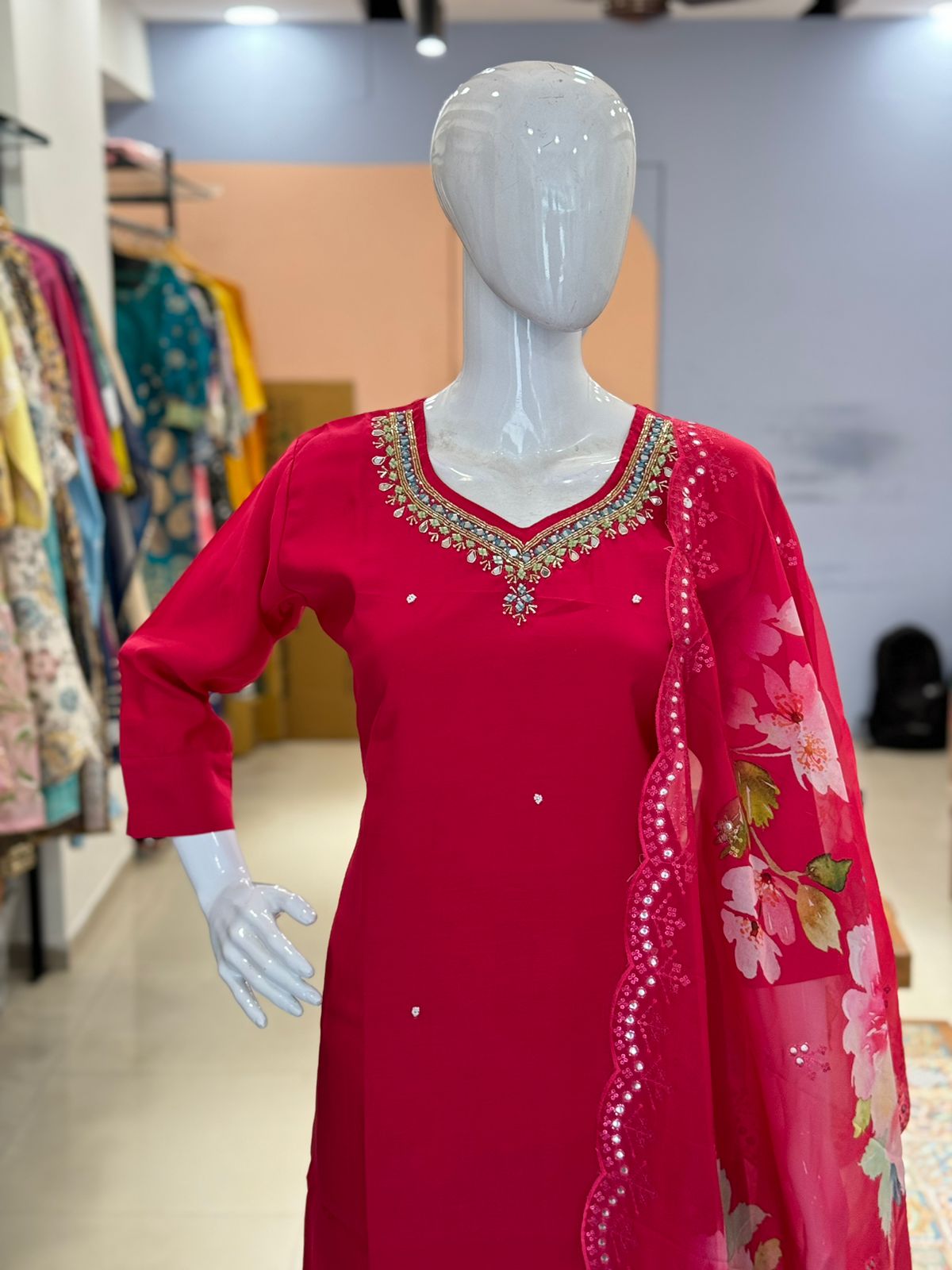 Handworked Embroidered Suit