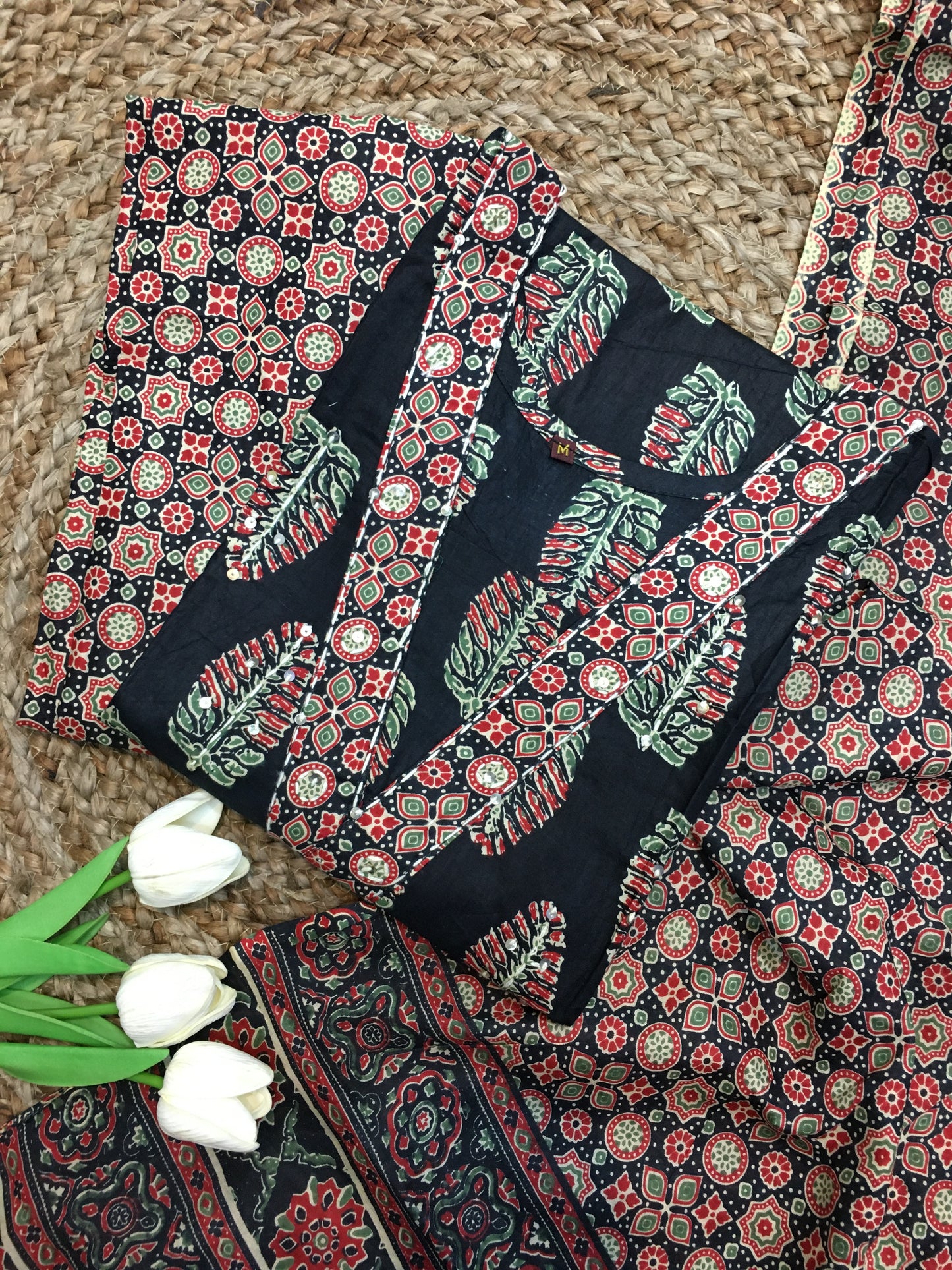 Pure Cotton Three Piece Suit