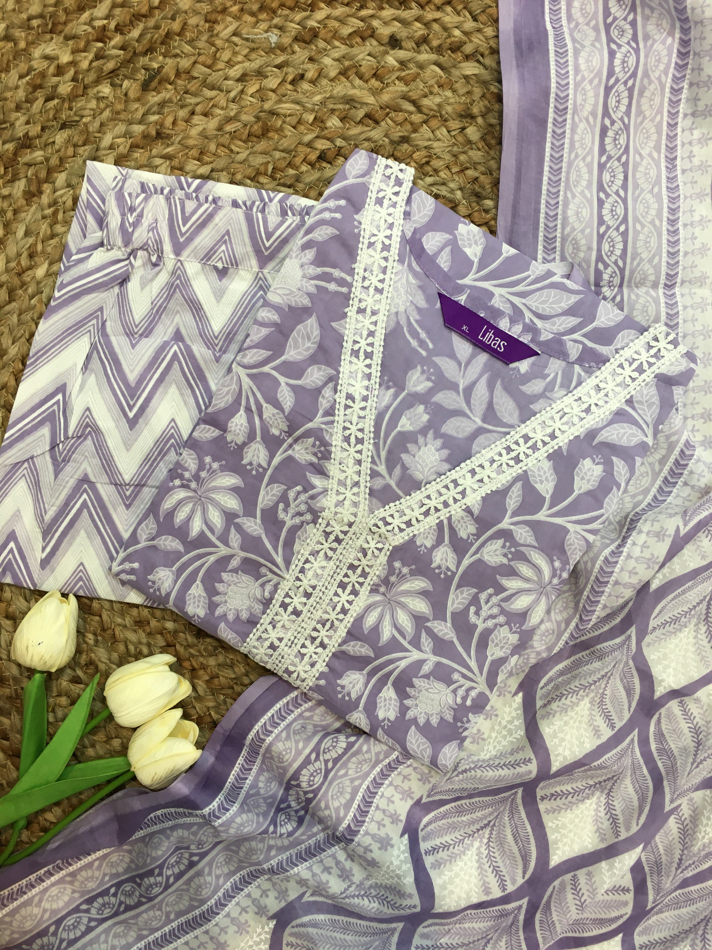 Pure Cotton Three Piece Suit