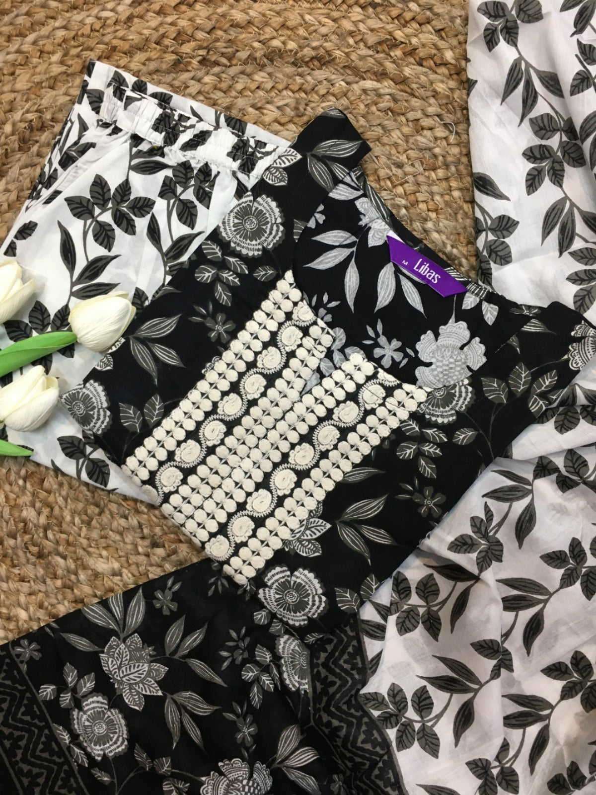 Pure Cotton Three Piece Suit