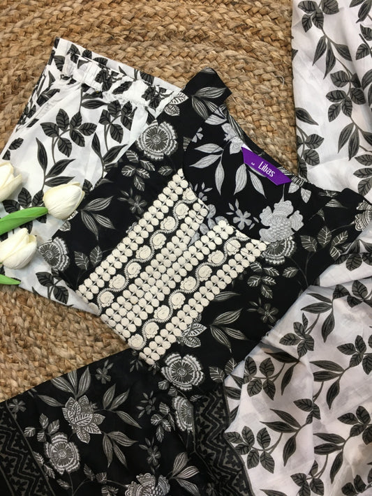 Pure Cotton Three Piece Suit