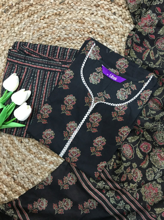 Pure Cotton Three Piece Suit