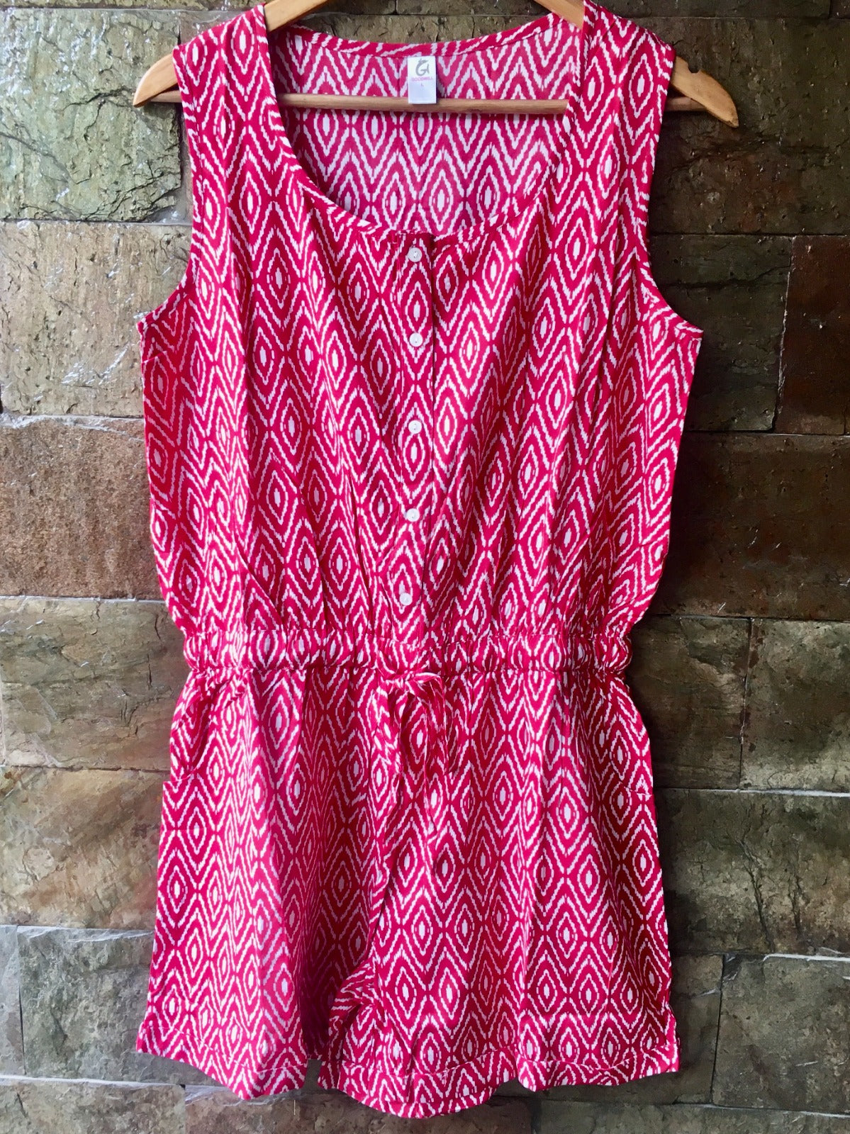 Cotton Short jumpsuit